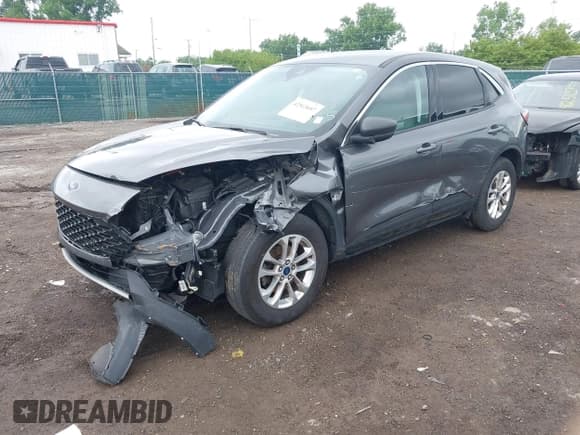 ✅ 2022 Ford Escape SE • VIN: 1FMCU9G68NUA41715 • Lot: 42513057. Listed on IAAI with 34,270 mi. Free auction sales archive from the USA and detailed vehicle history report at DreamBid. Image 2.