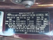 ✅ 2011 Kia Sorento SX • VIN: 5XYKWDA23BG094760 • Лот: 42243701. Опубликован ранее на IAAI с пробегом 167 165 миль. Бесплатный доступ к архиву аукционных продаж из США и подробный отчёт об истории автомобиля на DreamBid. Изображение 9.