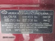 ✅ 2007 Hyundai Sonata SE • VIN: 5NPEU46F97H197759 • Лот: 41351842. Опубликован ранее на IAAI с пробегом 146 087 миль. Бесплатный доступ к архиву аукционных продаж из США и подробный отчёт об истории автомобиля на DreamBid. Изображение 9.