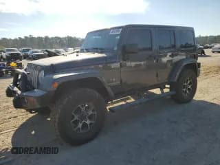 ✅ 2017 Jeep Wrangler Unlimited Sahara • VIN: 1C4BJWEG1HL571991 • Lot: 90852985. Listed on Copart with 86,904 mi. Free auction sales archive from the USA and detailed vehicle history report at DreamBid. Image 1.
