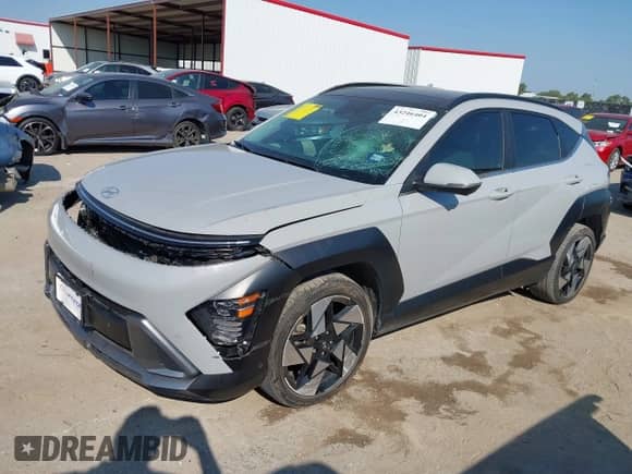 2024 Hyundai Kona Limited with VIN KM8HE3A37RU108275, listed as a IAAI auction lot 43246404 with 38,245 mi miles and . Bid and sale history available at DreamBid. Image 17.