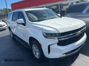 ✅ 2021 Chevrolet Suburban LS • VIN: 1GNSCBKD7MR301059 • Лот: 77436554. Опубликован ранее на Copart с пробегом 54 279 миль. Бесплатный доступ к архиву аукционных продаж из США и подробный отчёт об истории автомобиля на DreamBid. Изображение 1.