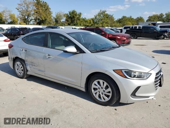 ✅ 2017 Hyundai Elantra SE • VIN: 5NPD74LF4HH126459 • Lot: 84469845. Listed on Copart with 140,962 mi. Free auction sales archive from the USA and detailed vehicle history report at DreamBid. Image 4.
