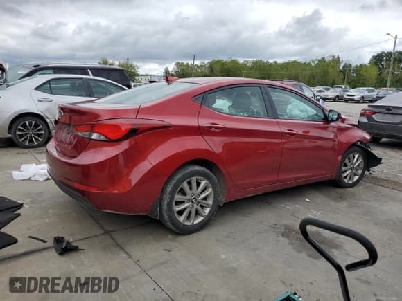 ✅ 2016 Hyundai Elantra SE • VIN: 5NPDH4AE0GH673444 • Lot: 81841375. Listed on Copart with 102,225 mi. Free auction sales archive from the USA and detailed vehicle history report at DreamBid. Image 3.