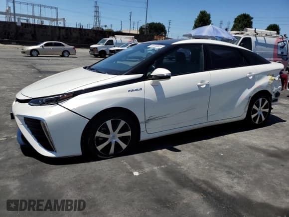 ✅ 2018 Toyota Mirai • VIN: JTDBVRBD0JA004009 • Lot: 65816805. Listed on Copart with 50,962 mi. Free auction sales archive from the USA and detailed vehicle history report at DreamBid. Image 1.