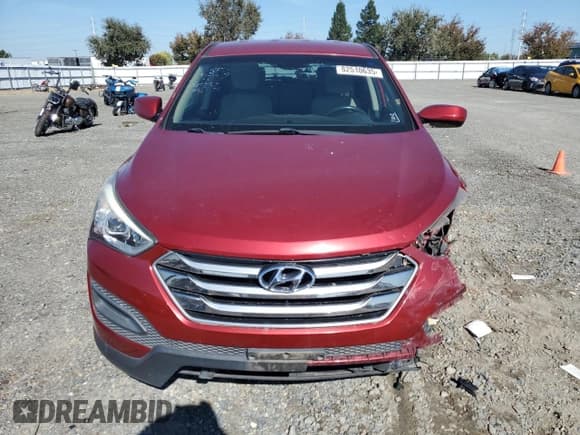 ✅ 2015 Hyundai Santa Fe • VIN: 5XYZT3LB2FG260898 • Lot: 82510635. Listed on Copart with 95,872 mi. Free auction sales archive from the USA and detailed vehicle history report at DreamBid. Image 5.