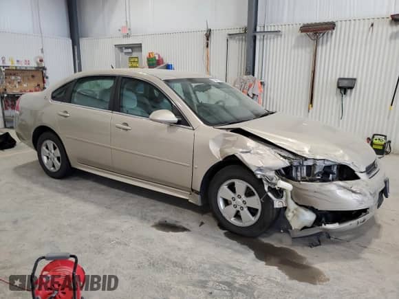 2009 Chevrolet Impala LT z VIN 2G1WT57K691255199, wystawiony jako Copart lot #57230175 z przebiegiem 62 955 mil mil oraz Szkoda całkowita • Salvage title. Historia ofert i sprzedaży dostępna na DreamBid. Obrazek 4.