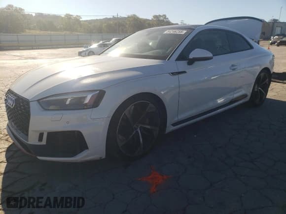 ✅ 2018 Audi RS 5 • VIN: WUAPWAF57JA905243 • Lot: 84246255. Listed on Copart with 82,285 mi. Free auction sales archive from the USA and detailed vehicle history report at DreamBid. Image 1.