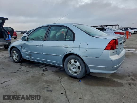 ✅ 2005 Honda Civic • VIN: JHMES96615S003774 • Lot: 93354735. Wystawiony na Copart z przebiegiem 154 969 mil. Bezpłatny archiwum sprzedaży aukcyjnych z USA i szczegółowy raport historii pojazdu na DreamBid. Zdjęcie 2.