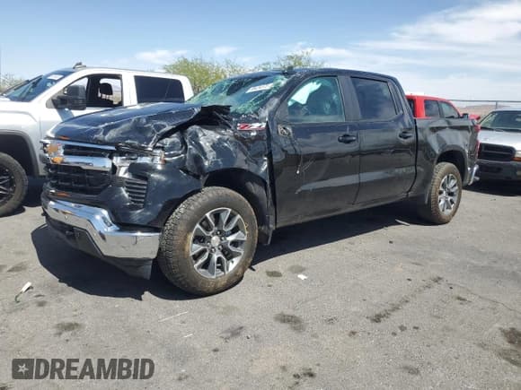 ✅ 2025 Chevrolet Silverado 1500 • VIN: 1GCUKDE84SZ166926 • Лот: 58424375. Опубликован ранее на Copart с пробегом 4 508 миль. Бесплатный доступ к архиву аукционных продаж из США и подробный отчёт об истории автомобиля на DreamBid. Изображение 1.