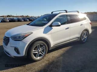 ✅ 2017 Hyundai Santa Fe Limited Ultimate • VIN: KM8SR4HF5HU185113 • Lot: 90997665. Listed on Copart with 223,157 mi. Free auction sales archive from the USA and detailed vehicle history report at DreamBid. Image 1.
