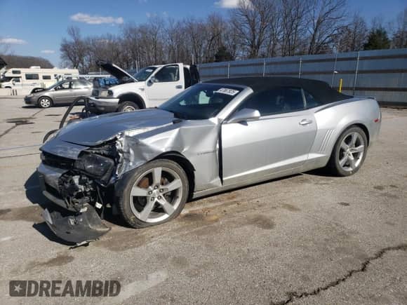 2012 Chevrolet Camaro 1LT z VIN 2G1FB3D31C9102288, wystawiony jako Copart lot #47867925 z przebiegiem 159 469 mil mil oraz Szkoda całkowita • Salvage title. Historia ofert i sprzedaży dostępna na DreamBid. Obrazek 1.