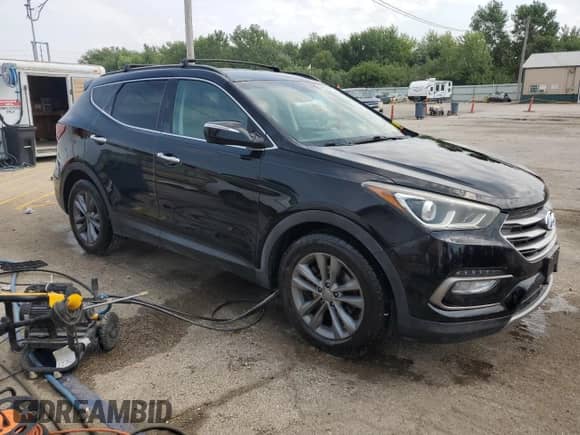 2017 Hyundai Santa Fe 2.0T with VIN 5XYZUDLA4HG483859, listed as a Copart auction lot 67836475 with 96,804 mi miles and Salvage title. Bid and sale history available at DreamBid. Image 4.