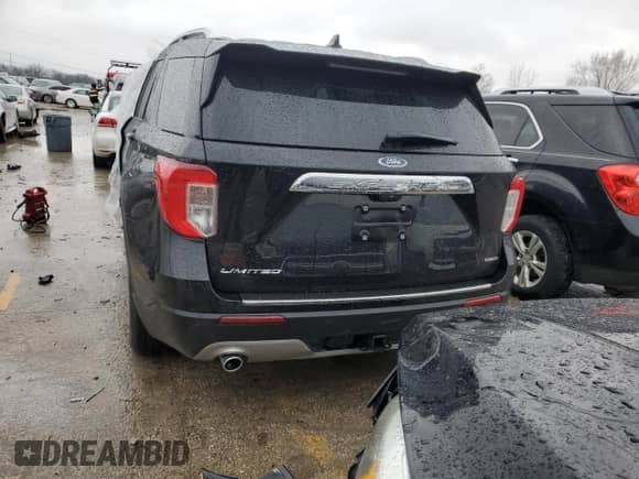 2023 Ford Explorer Limited with VIN 1FM5K8FW7PNA00256, listed as a Copart auction lot 86546354 with Not provided miles and Salvage title. Bid and sale history available at DreamBid. Image 6.