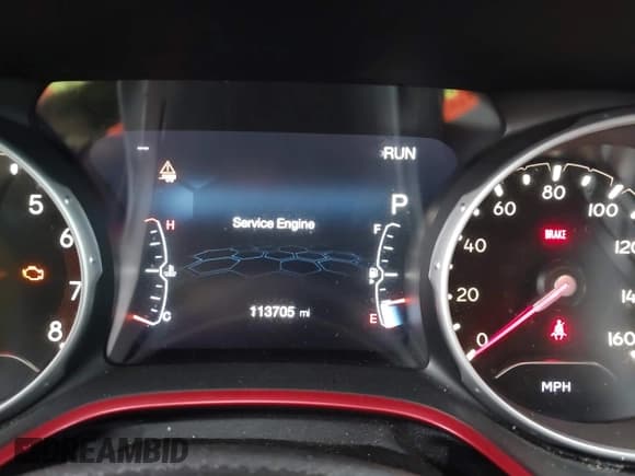 ✅ 2018 Jeep Compass Trailhawk • VIN: 3C4NJDDB9JT366582 • Lot: 41842792. Listed on IAAI with 113,705 mi. Free auction sales archive from the USA and detailed vehicle history report at DreamBid. Image 7.