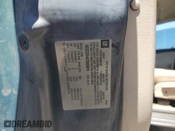 ✅ 2007 Saturn VUE V6 • VIN: 5GZCZ53407S830974 • Lot: 50434555. Wystawiony na Copart z przebiegiem 268 705 mil. Bezpłatny archiwum sprzedaży aukcyjnych z USA i szczegółowy raport historii pojazdu na DreamBid. Zdjęcie 13.