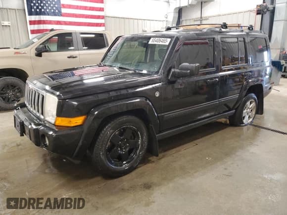 ✅ 2007 Jeep Commander Sport • VIN: 1J8HG48P57C529131 • Lot: 65406465. Listed on Copart with 213,828 mi. Free auction sales archive from the USA and detailed vehicle history report at DreamBid. Image 1.