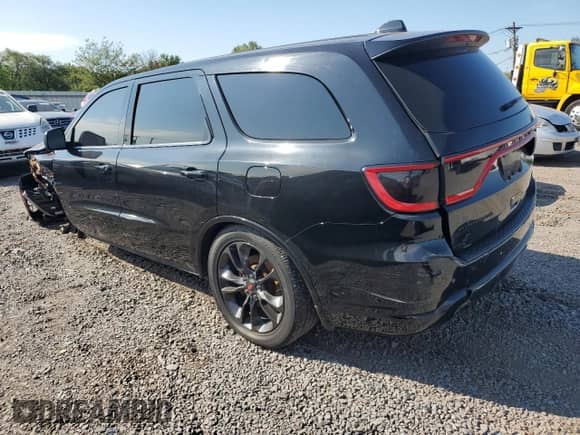 2021 Dodge Durango R/T with VIN 1C4SDJCT6MC579055, listed as a Copart auction lot 80424515 with 51,678 mi miles and Salvage title. Bid and sale history available at DreamBid. Image 2.