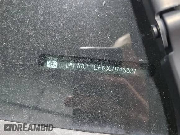 2018 Chevrolet Colorado 4WD Z71 with VIN 1GCHTDENXJ1143331, listed as a Copart auction lot 82534604 with 96,846 mi miles and Salvage title. Bid and sale history available at DreamBid. Image 14.