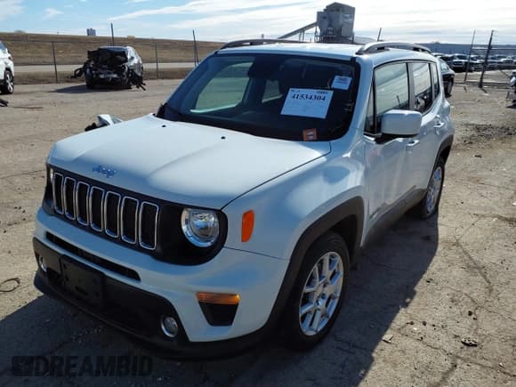 ✅ 2020 Jeep Renegade Altitude • VIN: ZACNJABB8LPL91658 • Lot: 41534304. Listed on IAAI with 76,135 mi. Free auction sales archive from the USA and detailed vehicle history report at DreamBid. Image 19.