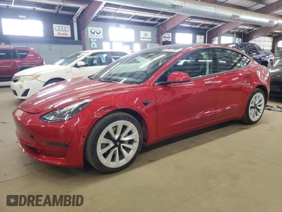 ✅ 2022 Tesla Model 3 Long Range • VIN: 5YJ3E1EB9NF317119 • Lot: 57872735. Wystawiony na Copart z przebiegiem 16 792 mil. Bezpłatny archiwum sprzedaży aukcyjnych z USA i szczegółowy raport historii pojazdu na DreamBid. Zdjęcie 1.