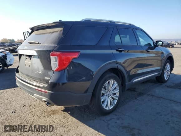 2023 Ford Explorer Limited with VIN 1FM5K8FW0PNA00809, listed as a Copart auction lot 78798634 with 19,347 mi miles and Salvage title. Bid and sale history available at DreamBid. Image 3.