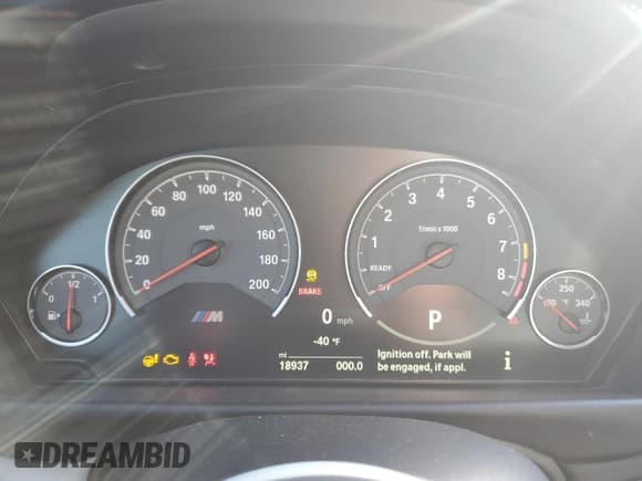 ✅ 2020 BMW M4 • VIN: WBS4Y9C02LFJ30253 • Lot: 92276965. Listed on Copart with 18,937 mi. Free auction sales archive from the USA and detailed vehicle history report at DreamBid. Image 9.