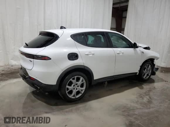 ✅ 2024 Dodge Hornet R/T • VIN: ZACPDFCW8R3A33378 • Lot: 86323625. Listed on Copart with 27,103 mi miles. Access the free auction sales archive from the USA and view a detailed vehicle history report at DreamBid. Image 3.