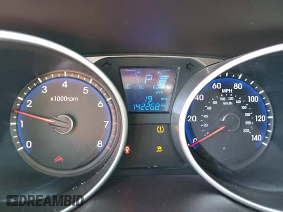 2015 Hyundai Tucson Limited with VIN KM8JUCAG9FU008424, listed as a Copart auction lot 90071535 with 142,268 mi miles and Salvage title. Bid and sale history available at DreamBid. Image 9.