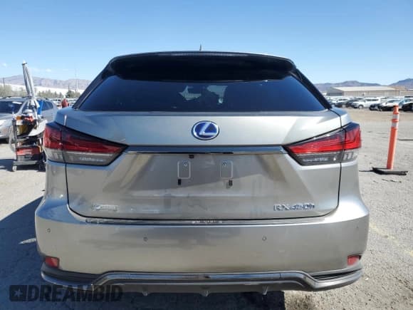 ✅ 2022 Lexus RX 450h F Sport • VIN: 2T2YGMDA7NC088479 • Lot: 54876625. Listed on Copart with 29,953 mi. Free auction sales archive from the USA and detailed vehicle history report at DreamBid. Image 6.