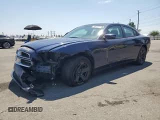 2014 Dodge Charger Police with VIN 2C3CDXAG6EH256477, listed as a Copart auction lot 70049455 with 145,317 mi miles and Salvage title. Bid and sale history available at DreamBid. Image 1.