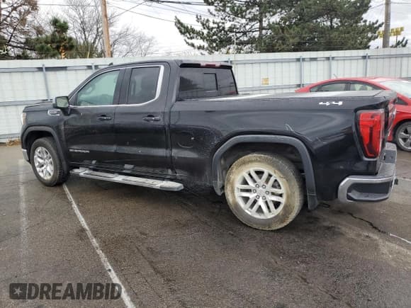 ✅ 2021 GMC Sierra 1500 SLE • VIN: 1GTV9BED1MZ262775 • Лот: 78044744. Опубликован ранее на Copart с пробегом 38 300 миль. Бесплатный доступ к архиву аукционных продаж из США и подробный отчёт об истории автомобиля на DreamBid. Изображение 2.
