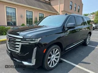 ✅ 2021 Cadillac Escalade ESV Premium Luxury Platinum • VIN: 1GYS4MKL8MR367932 • Lot: 60240855. Wystawiony na Copart z przebiegiem 182 308 mil. Bezpłatny archiwum sprzedaży aukcyjnych z USA i szczegółowy raport historii pojazdu na DreamBid. Zdjęcie 1.