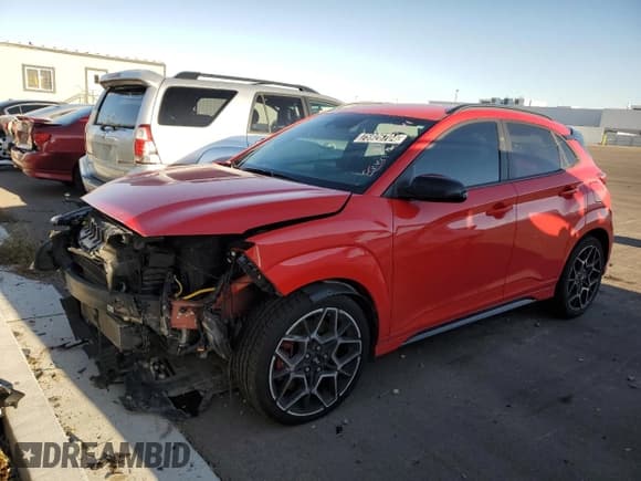 ✅ 2022 Hyundai Kona • VIN: KM8KH3AC7NU005767 • Лот: 75926704. Опубликован ранее на Copart с пробегом 46 773 миль. Бесплатный доступ к архиву аукционных продаж из США и подробный отчёт об истории автомобиля на DreamBid. Изображение 1.