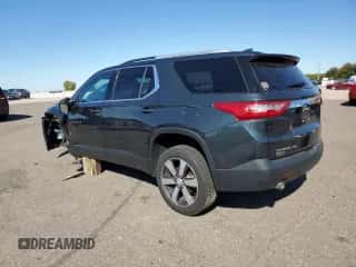 2018 Chevrolet Traverse LT z VIN 1GNEVHKW1JJ285026, wystawiony jako Copart lot #82348695 z przebiegiem 94 788 mil mil oraz Szkoda całkowita • Salvage title. Historia ofert i sprzedaży dostępna na DreamBid. Obrazek 2.