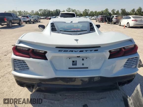 2023 Chevrolet Corvette 3LT с VIN 1G1YC2D44P5106184, выставлен на аукционе Copart как лот 74338484 с пробегом 14 059 миль миль и Списание • Salvage title. История ставок и продаж доступна на DreamBid. Изображение 6.