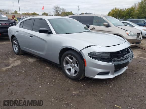 ✅ 2016 Dodge Charger Police • VIN: 2C3CDXATXGH266820 • Lot: 43494443. Listed on IAAI with 226,023 mi. Free auction sales archive from the USA and detailed vehicle history report at DreamBid. Image 1.