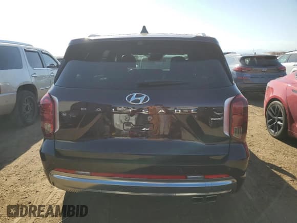 ✅ 2024 Hyundai Palisade Calligraphy • VIN: KM8R7DGE9RU657117 • Лот: 73962744. Опубликован ранее на Copart с пробегом 1 563 миль. Бесплатный доступ к архиву аукционных продаж из США и подробный отчёт об истории автомобиля на DreamBid. Изображение 6.