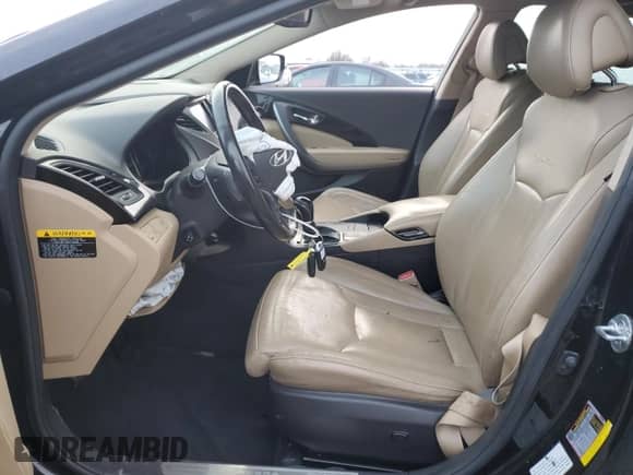 2012 Hyundai Azera with VIN KMHFH4JG5CA122921, listed as a Copart auction lot 86090934 with 95,262 mi miles and Salvage title. Bid and sale history available at DreamBid. Image 7.