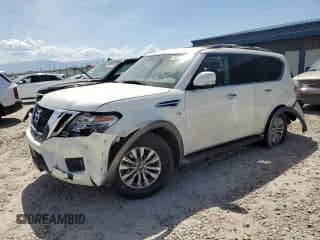 ✅ 2020 Nissan Armada SV • VIN: JN8AY2ND3L9111828 • Lot: 58581255. Listed on Copart with Not provided. Free auction sales archive from the USA and detailed vehicle history report at DreamBid. Image 1.
