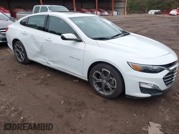 2024 Chevrolet Malibu LT with VIN 1G1ZD5ST8RF114721, listed as a IAAI auction lot 43566796 with 50,199 mi miles and . Bid and sale history available at DreamBid. Image 1.