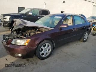 ✅ 2006 Hyundai Sonata GLS • VIN: 5NPEU46F06H031841 • Лот: 83026284. Опубликован ранее на Copart с пробегом Не указан. Бесплатный доступ к архиву аукционных продаж из США и подробный отчёт об истории автомобиля на DreamBid. Изображение 1.