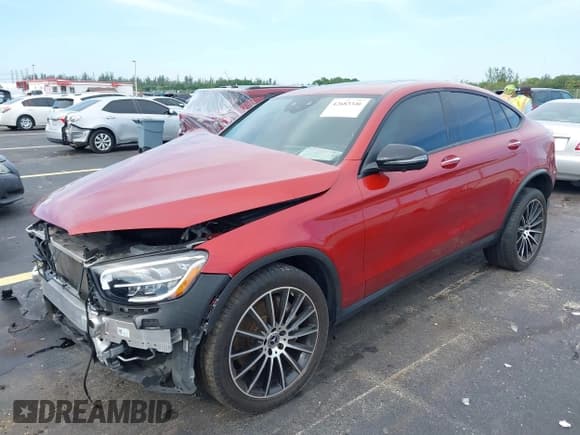 ✅ 2023 Mercedes-Benz GLC 300 • VIN: W1N0J8EB3PG129124 • Lot: 42683346. Listed on IAAI with 36,223 mi. Free auction sales archive from the USA and detailed vehicle history report at DreamBid. Image 2.