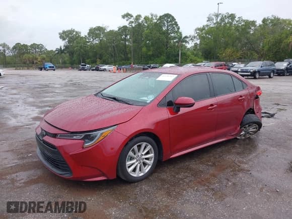 ✅ 2023 Toyota Corolla LE • VIN: 5YFB4MDE1PP036614 • Лот: 42236917. Опубликован ранее на IAAI с пробегом 37 138 миль. Бесплатный доступ к архиву аукционных продаж из США и подробный отчёт об истории автомобиля на DreamBid. Изображение 2.