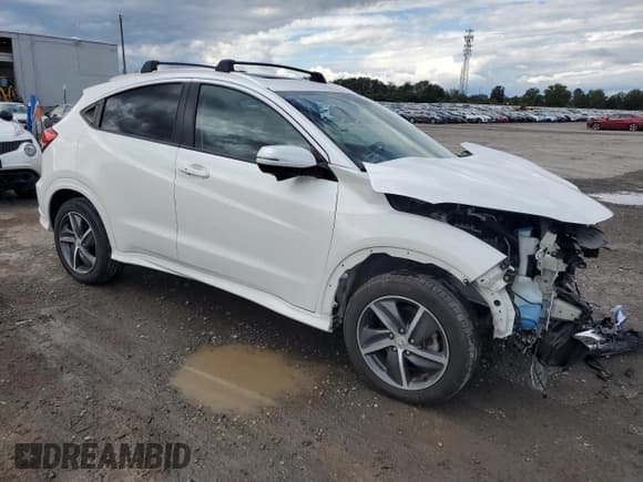 ✅ 2019 Honda HR-V Touring • VIN: 3CZRU6H91KM710746 • Lot: 85836785. Listed on Copart with 49,285 mi. Free auction sales archive from the USA and detailed vehicle history report at DreamBid. Image 4.