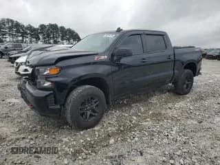 ✅ 2021 Chevrolet Silverado 1500 Custom Trail Boss • VIN: 1GCPYCEF4MZ154640 • Lot: 54376125. Wystawiony na Copart z przebiegiem 136 671 mil. Bezpłatny archiwum sprzedaży aukcyjnych z USA i szczegółowy raport historii pojazdu na DreamBid. Zdjęcie 1.