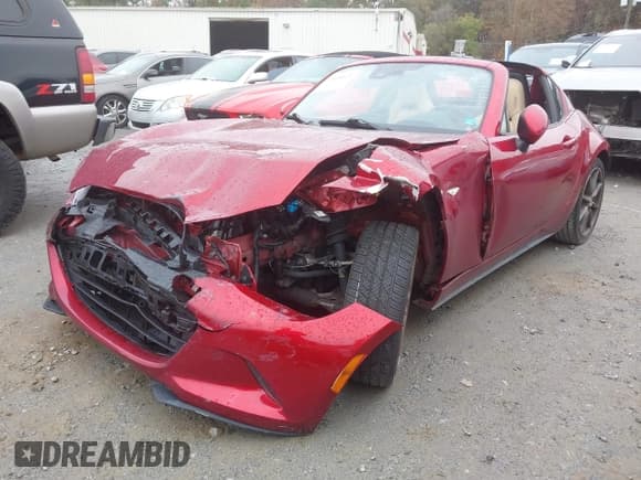 ✅ 2019 Mazda MX-5 Miata Grand Touring • VIN: JM1NDAM7XK0311235 • Лот: 43600621. Опубликован ранее на IAAI с пробегом Не указан. Бесплатный доступ к архиву аукционных продаж из США и подробный отчёт об истории автомобиля на DreamBid. Изображение 2.