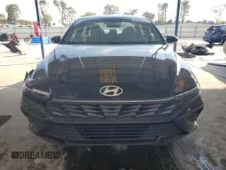 2024 Hyundai Elantra SEL with VIN KMHLM4DG8RU635792, listed as a Copart auction lot 81619455 with 12,769 mi miles and Salvage title. Bid and sale history available at DreamBid. Image 5.