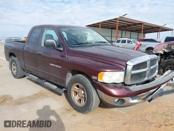 2005 Dodge 1500 SLT с VIN 1D7HA18DX5S152902, выставлен на аукционе IAAI как лот 43381350 с пробегом 211 009 миль миль и . История ставок и продаж доступна на DreamBid. Изображение 1.