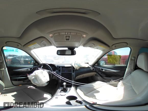 ✅ 2017 Infiniti Q50 Premium • VIN: JN1EV7AP0HM736309 • Lot: 42278943. Listed on IAAI with 100,117 mi. Free auction sales archive from the USA and detailed vehicle history report at DreamBid. Image 18.